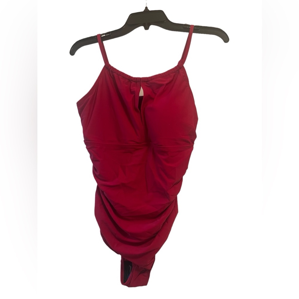 Sea & Sand Red suit one piece swim suit